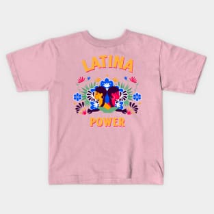 Latina Power Kids T-Shirt